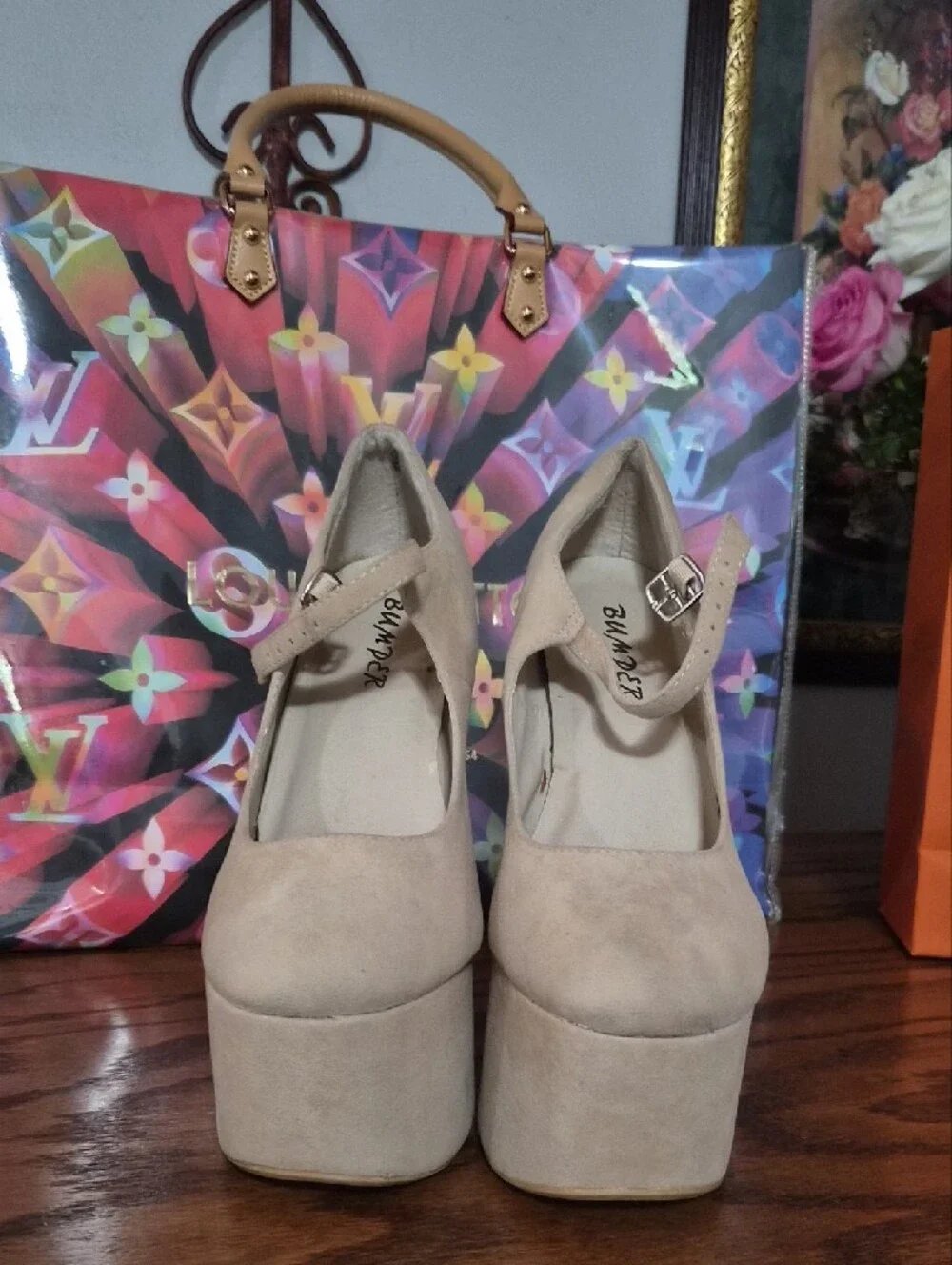 Mary Janes featuring a gravity-defying heelless silhouette